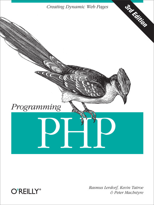 Title details for Programming PHP by Kevin Tatroe - Available